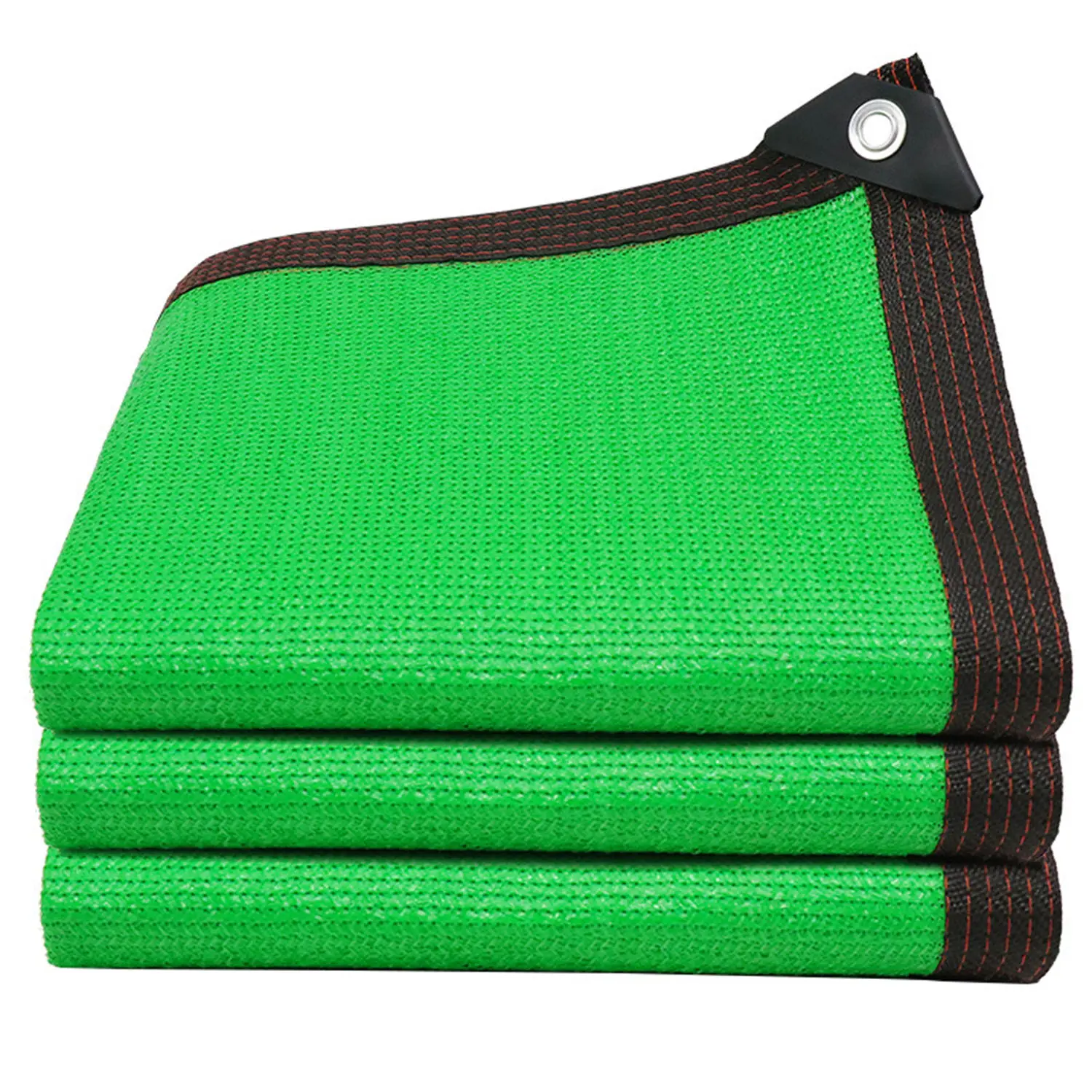 90% Sun Shade Cloth, 6.5x49ft HDPE Mesh with Reinforced Corners, Knit Construction, Sturdy Windproof Breathable Cover for Gardening, Chicken Coop, Greenhouse, Vegetable Garden (Protects Plants, Tools & Hardware Accessory), Carport