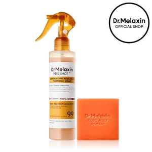 [Dr.Melaxin Official] Kojic Acid Clear Tone Body Care Set with Kojic Acid, Turmeric & 4 Botanical Oils
