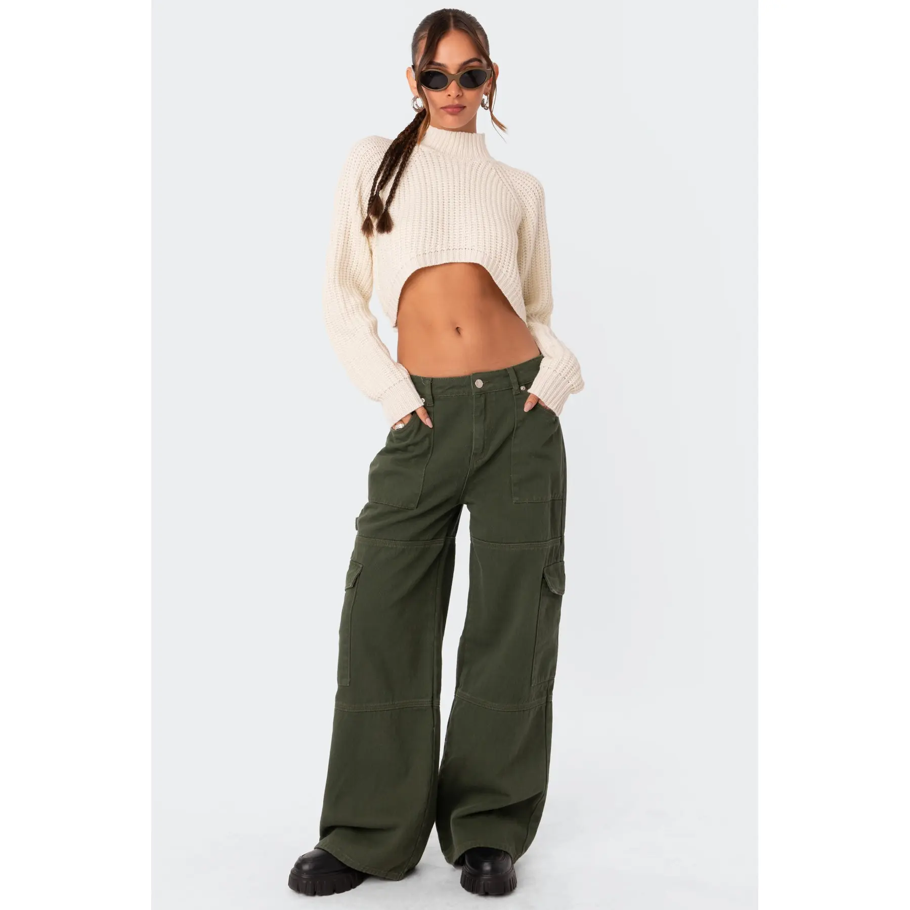 Ember Denim Cargo Pants