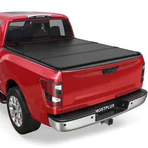 3-Fold 5FT Hard Tonneau Cover For 2005-2026 Nissan Frontier Truck Bed