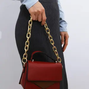Chunky Purse Replacement Chains Paper Clip Chain for Handbag Bag Shouder Handle Strap Chain DIY Purse Decoration Accessories Heavy
