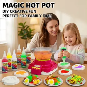 Magic Water Elf Toy Kit for Kids DIY Sensory Craft with 6 Gels 8 Molds STEM Science Activity Party Favors Birthday Gifts Ages 3+ water gel kit