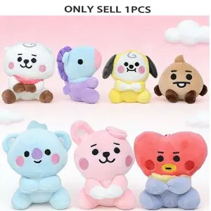 New Plush Toy, Cute Mini Keychain Anime Pendant Decoration, Suitable for Children, Soft Filled Animal Doll, Baby Gift