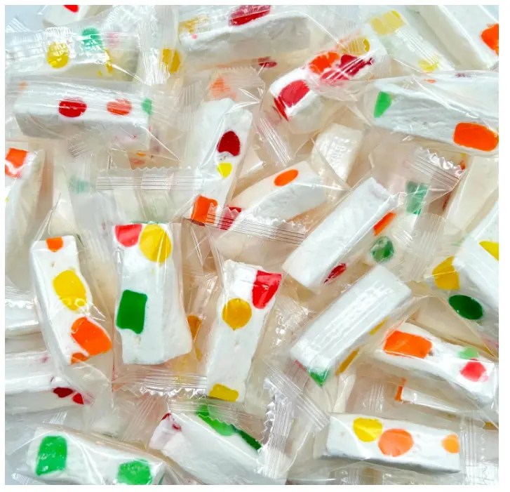 Jujube Nougat Candy | 9 Ounce Bag | Fruity Jelly Bits - Approx. 25 Count