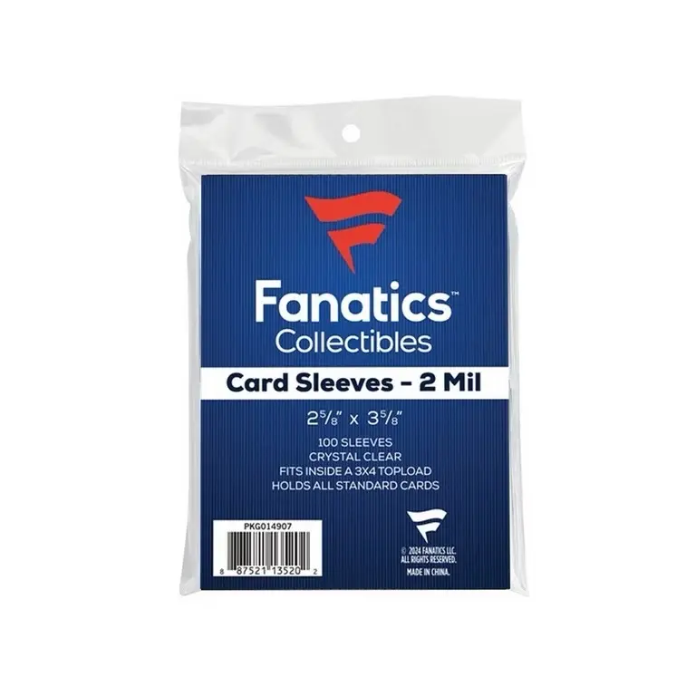 Fanatics Soft Sleeve Pack- 100 count