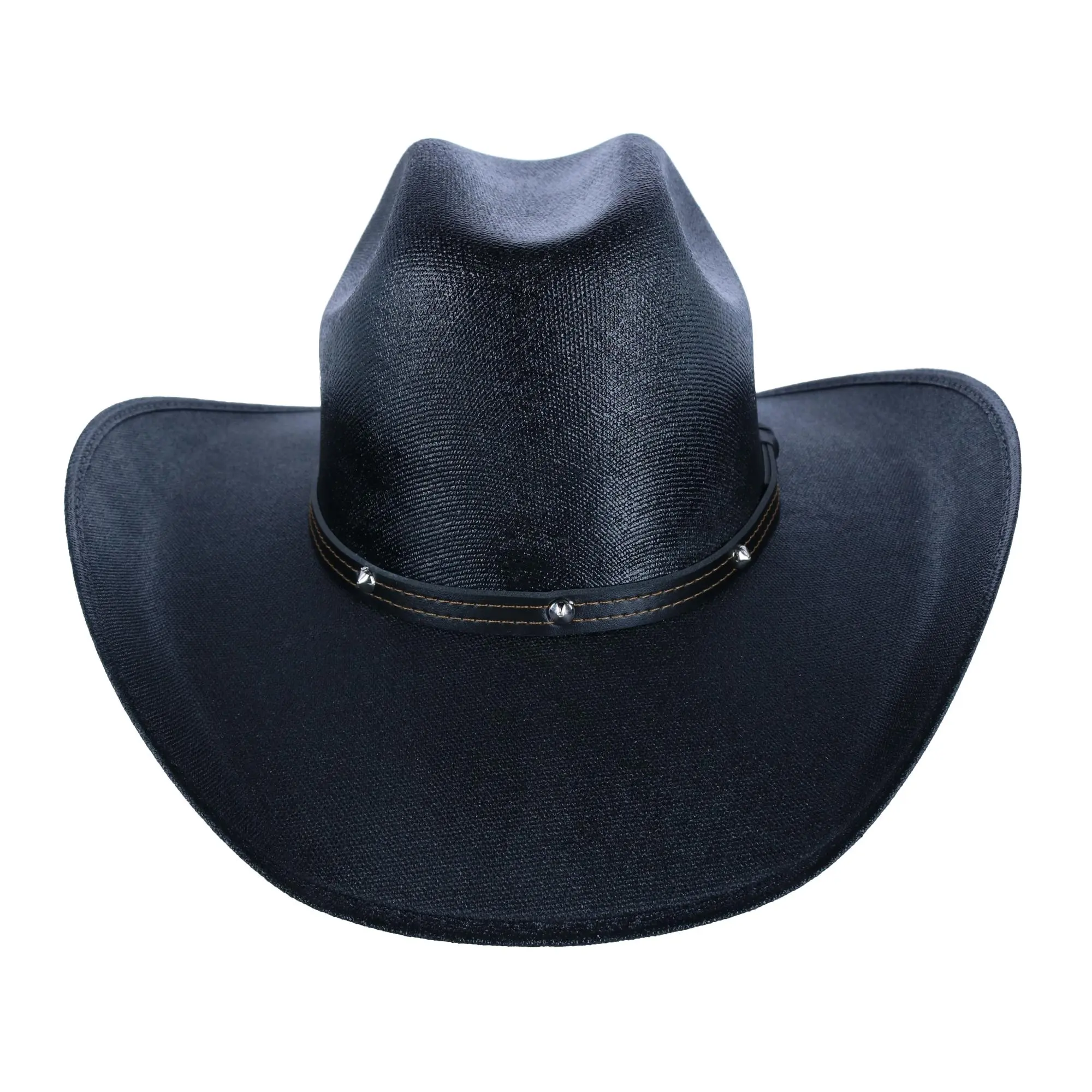 CTM Men's Western Chihuahua Canvas Hat, Stylish Cowboy Accessories for Casual Outdoor Wear, Cowboy Hat, Male, Dark, Diamond Studded Hatband, Graduation, Plain, Inelasticity, Interior Band, Large, Secure Fit