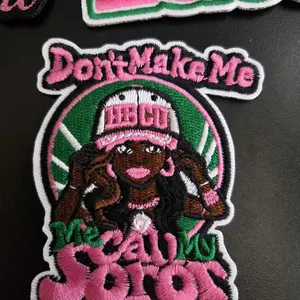 Oops patch Discount - Don't Make Me Call My Soror Iron On Patch