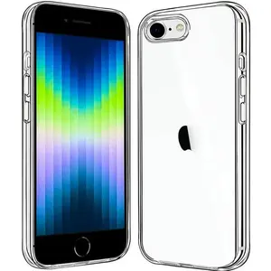 Entronix iPhone 8/7/SE Crystal Clear Case - TPU Cover Transparent Wireless Dustproof
