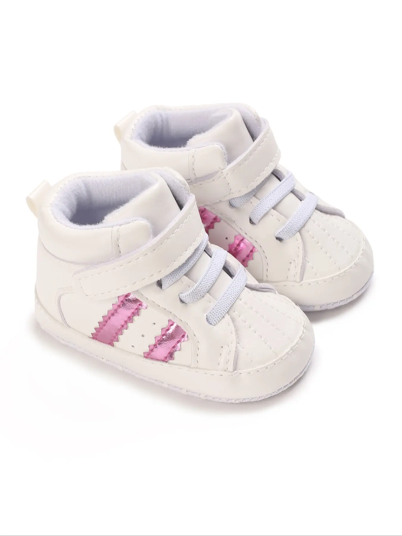 Baby Boys' High-Top Sneakers, Anti-Slip Soft Sole Shoes, Fashion Classic Color, Newborn First Walking Shoes, Prewalker Toddler Shoes, New Shoes Original Kid, Durable Multi-Purpose Design, Kids Shoes, Toddler Shoes Infant
