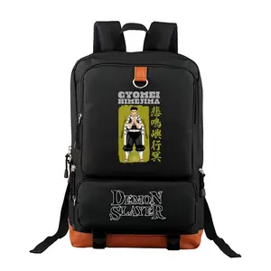 Demon Slayer Trendy Youth Backpack – Travel & School Bag,Laptop Backpack  Perfect for Commuting, Camping & Daily Use, Durable Large-Capacity Design, Best Gift for Boys & Girls 11.4''*18.1''