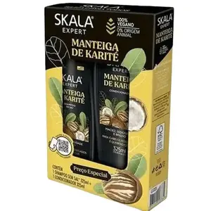 Skala Expert Shea Butter Shampoo & Conditioner Set, 325ml - Dry Hair Repairing Kit with Moisturizing, Restoring, Hydrating Benefits for Haircare, Moisturizer