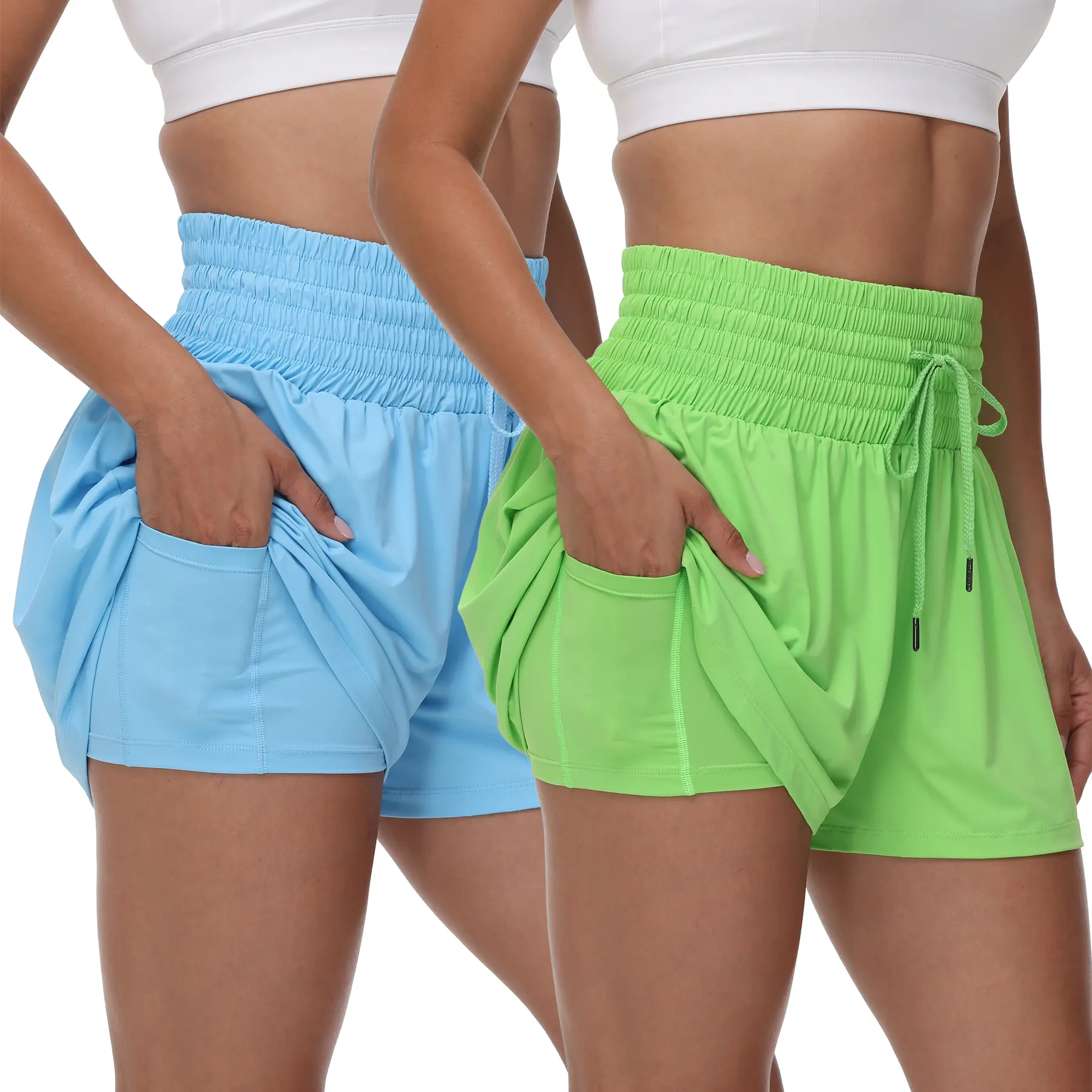 2Piece/2Sets Flowy Athletic Shorts for Women Workout Running Gym Yoga Sport Short Pants Sweat Tennis Skirt Skort High Waisted with Pockets Biker Spandex Cute Comfy Lounge Trendy Clothes Casual Summer 2Piece/2Sets Flowy Athletic Shorts for Women Workout Running Gym Yoga Sport Short Pants Sweat Tennis Skirt Skort High Waisted with Pockets Biker Spandex Cute Comfy Lounge Trendy Clothes Casual Summer