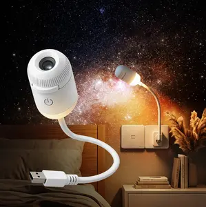 USB stary night light, 2-in-1 Galaxy Projector Night Light, suitable for home scenes small footprint clear projection. USB Charging Lampara USB Rechargeable tiktokshopspringglowup.