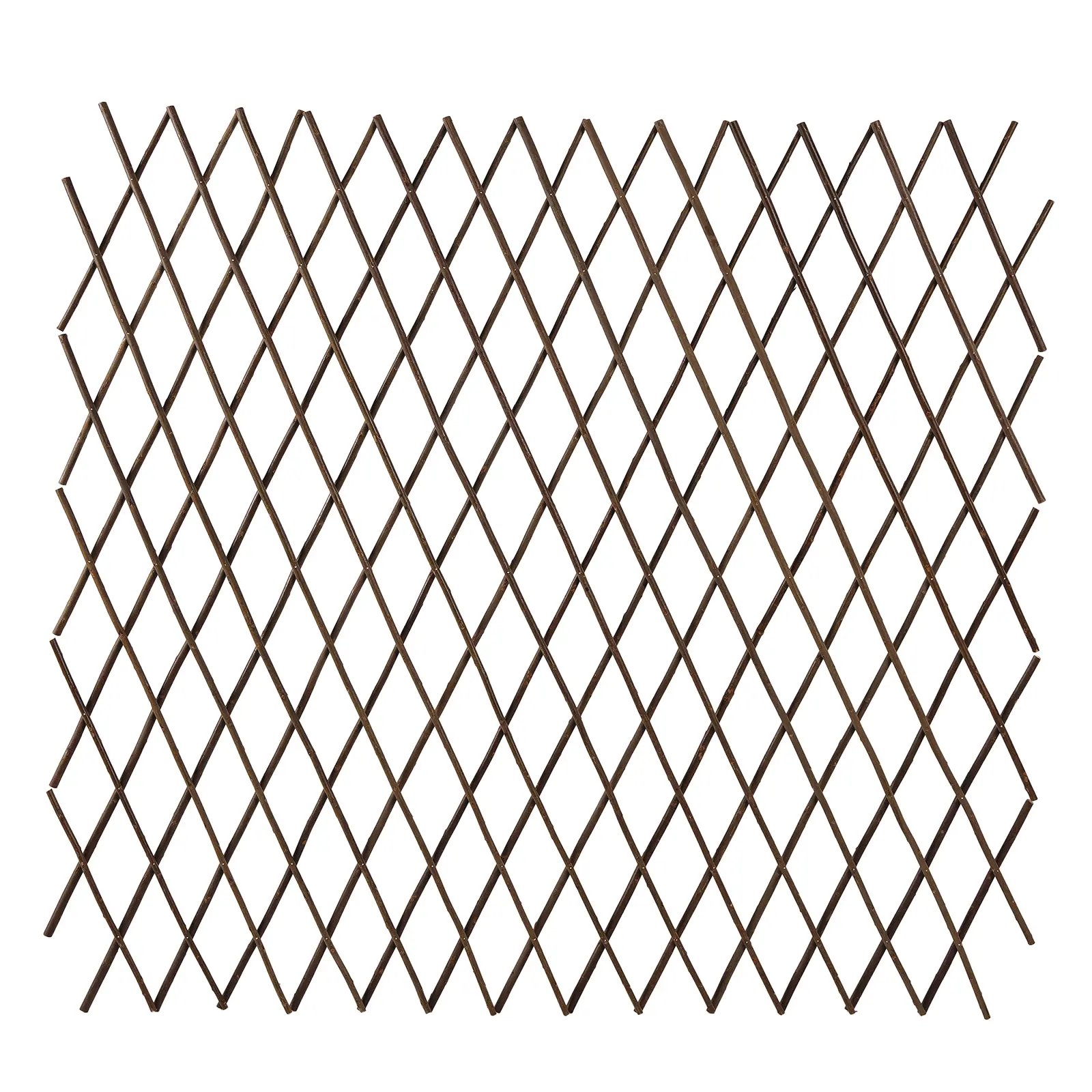 Expandable Wooden Contract Fence - 72x36in Trellis for Climbing Plants, Garden Use