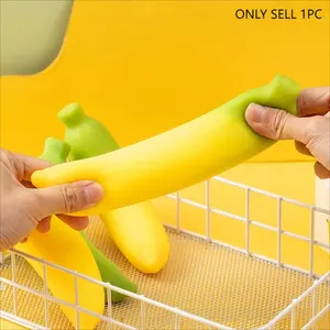 Soft Slow-Return Stress Relief Toy, Slow Rebound Squishies, Realistic Banana Design, Perfect for Relaxation, Durable Material, Ideal Gift for Adults