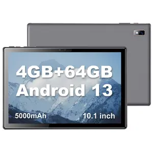 BYYBUO Tablet 10.1 Inch Android 14, Portable Device with  Case, 64GB ROM, 5+8MP Dual Camera, for Gift Wireless Type Pad tablets Smartphone Cellphone