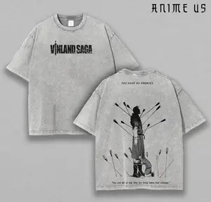 Thors Snorresson x Thorfinn x Vinland Saga “You Can Die at Any Time” Anime Shirt Washed Manga Washed Heavy Cotton T-shirt, Gift For Anime Fan, Anime Lover A1Y