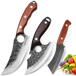 3 Pcs Kitchen Knife Sharp Tools Professional Cooking Knife Vegetable Potato Peeler Household Gift Stainless Steel Butcher Knife