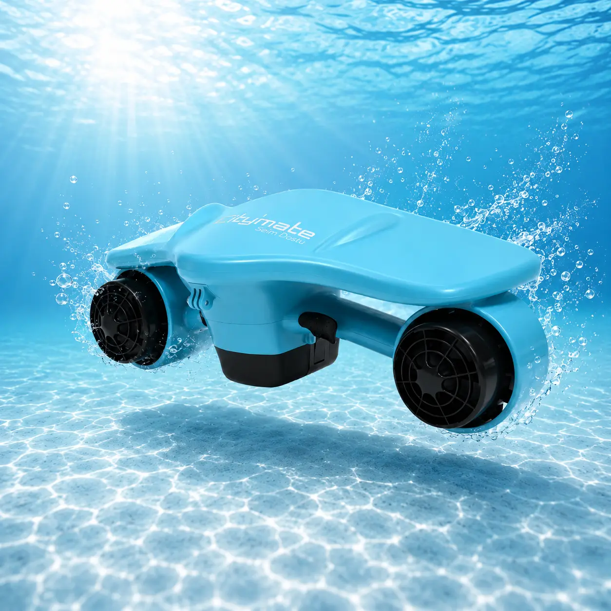 Underwater Scooter for Adults, Dual Motor Sea Scooter, 40 Min Runtime Floating Water Scooter for Snorkeling Pool Diving Swimming and Water Sports