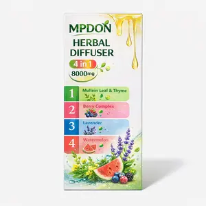 Mint & Lavender Nasal Inhaler 4-Pack, Portable Aromatherapy Stick for Fresh Breathing & Daily Refresh, Plant-Based, Travel-Friendly Pocket Size