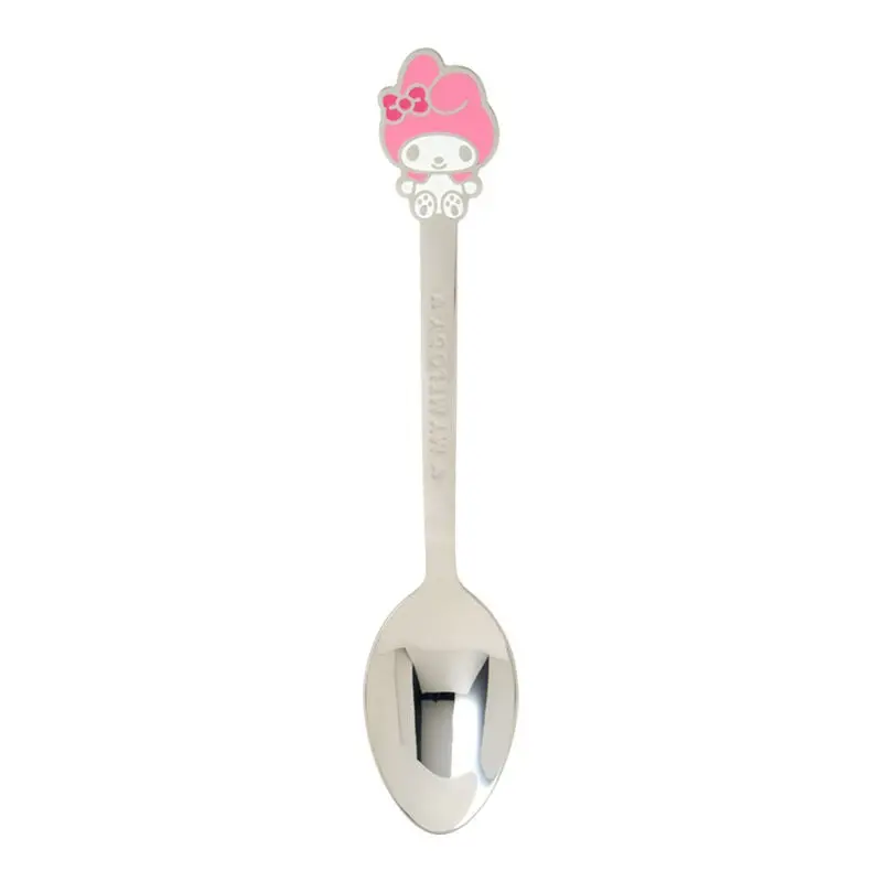 Sanrio My Melody Classic Spoons, Stainless Steel Cutlery with Engraved Handles for Kitchenware & Tableware Use Sanrio My Melody Classic Spoons, Stainless Steel Cutlery with Engraved Handles for Kitchenware & Tableware Use