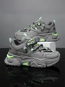 Men's Height Increase Dad Shoes | Street Style Casual Thick Sole Sneakers | Versatile Everyday Wear Walking Shoes