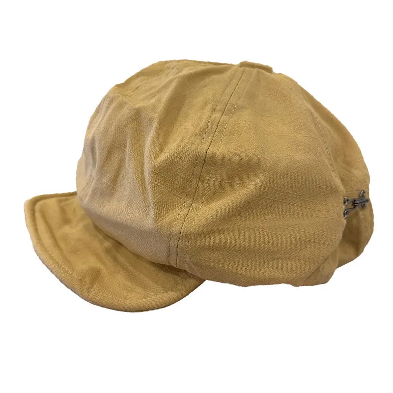 2026 Japanese-Style Lightweight Beret for Women — Korean-Style Artsy Retro Newsboy Cap, Trendy "Cloud" Octagonal Hat, Casual Street-Style Artist's Cap tiktokshopspringglowup