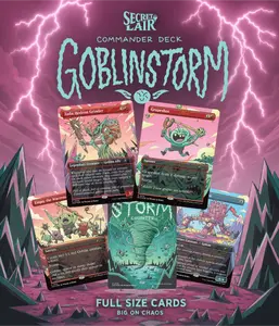 Full Size “Goblin Storm” Secret Lair Proxies, Includes Deckbox (NON FOIL)