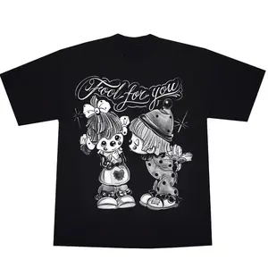 Fool f You Chicano Clothing,Cholo Chola outfit Cotton Fabric Menswear Casual,  Chicana Art, Streetwear T-Shirt S-5XL