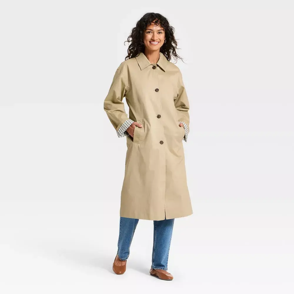 Women's Twill Trench Coat - Universal