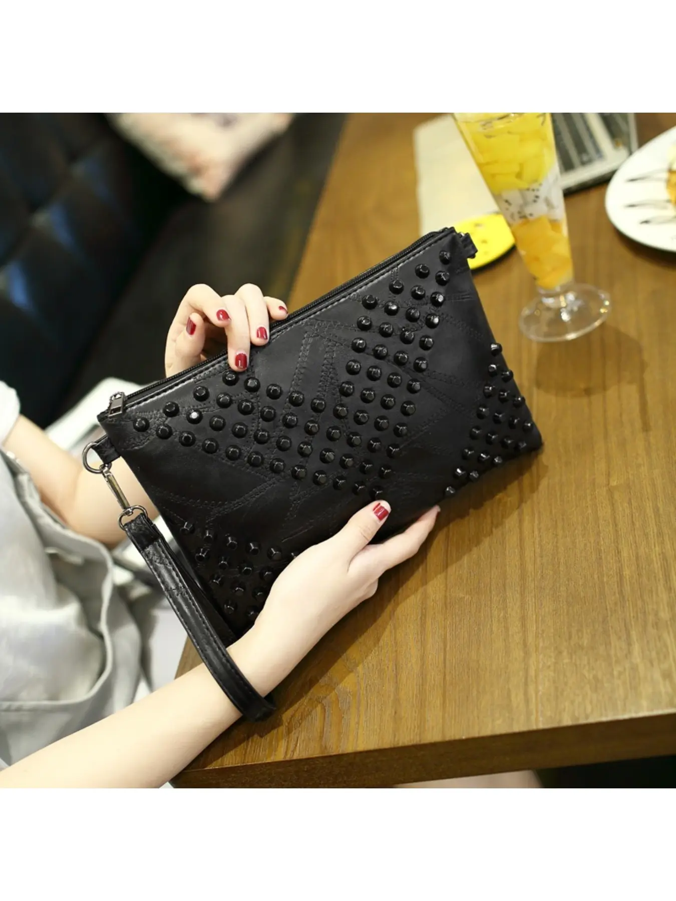 New women's clutch bag Cute Clutch women's hand clutch envelope women's bag Underarm Purse