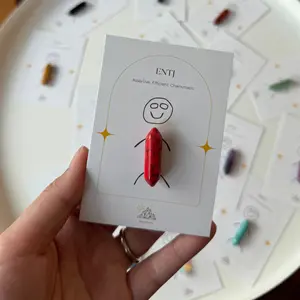ENTJ Personalized Crystals for The Commander, MBTI 16 Personalities, Custom Healing Stones for Success, Crystal for Leadership and Success