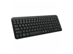 Logitech K250 Bluetooth Keyboard with Numpad Easy Connectivity Compact Wireless Keyboard made with Recycled Plastic Spill-Resistant comfortable Keys Graphite 920013442