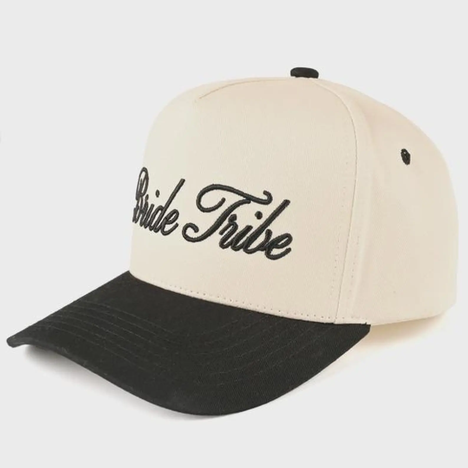 Bride Tribe Embroidered Trucker Hat | Two-Tone Baseball Cap | Bachelorette Party & Wedding Gift