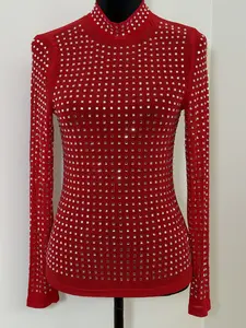 Aria Rhinestone Mesh