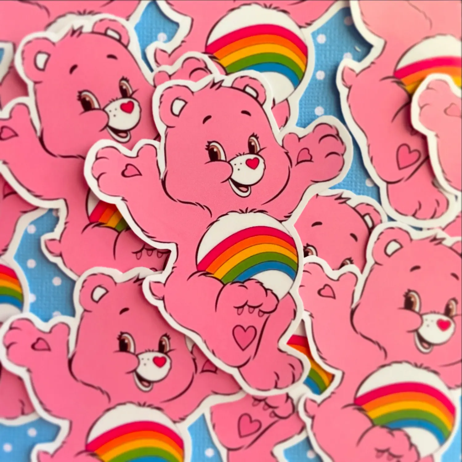 Cheer Bear CareBear Sticker