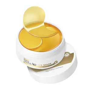 Snail Mucin Eye Mask 50 Pairs! LAIKOU Intensive Hydration & Moisture Under Eye Patches to Revive Tired Skin, Essential Eye Care Treatment