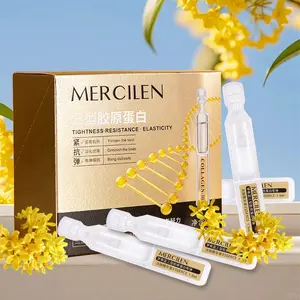 Mercilen Collagen Serum, Deep Hydration Facial Essence, Smooths Skin, Reduces Fine Lines, Unisex Daily Skincare, Multiple Sizes Available