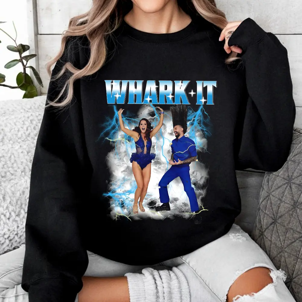 Whitney Leavitt DWTS 2025 Bootleg Shirt Casual 100% Soft Cotton The Stars Fan Gift For Her For Him Couple Fan Merch Simple Design Durable Stitching