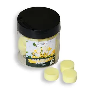 Honeysuckle Jasmine Wax Melt - 60g of wax mold in a 4oz jar