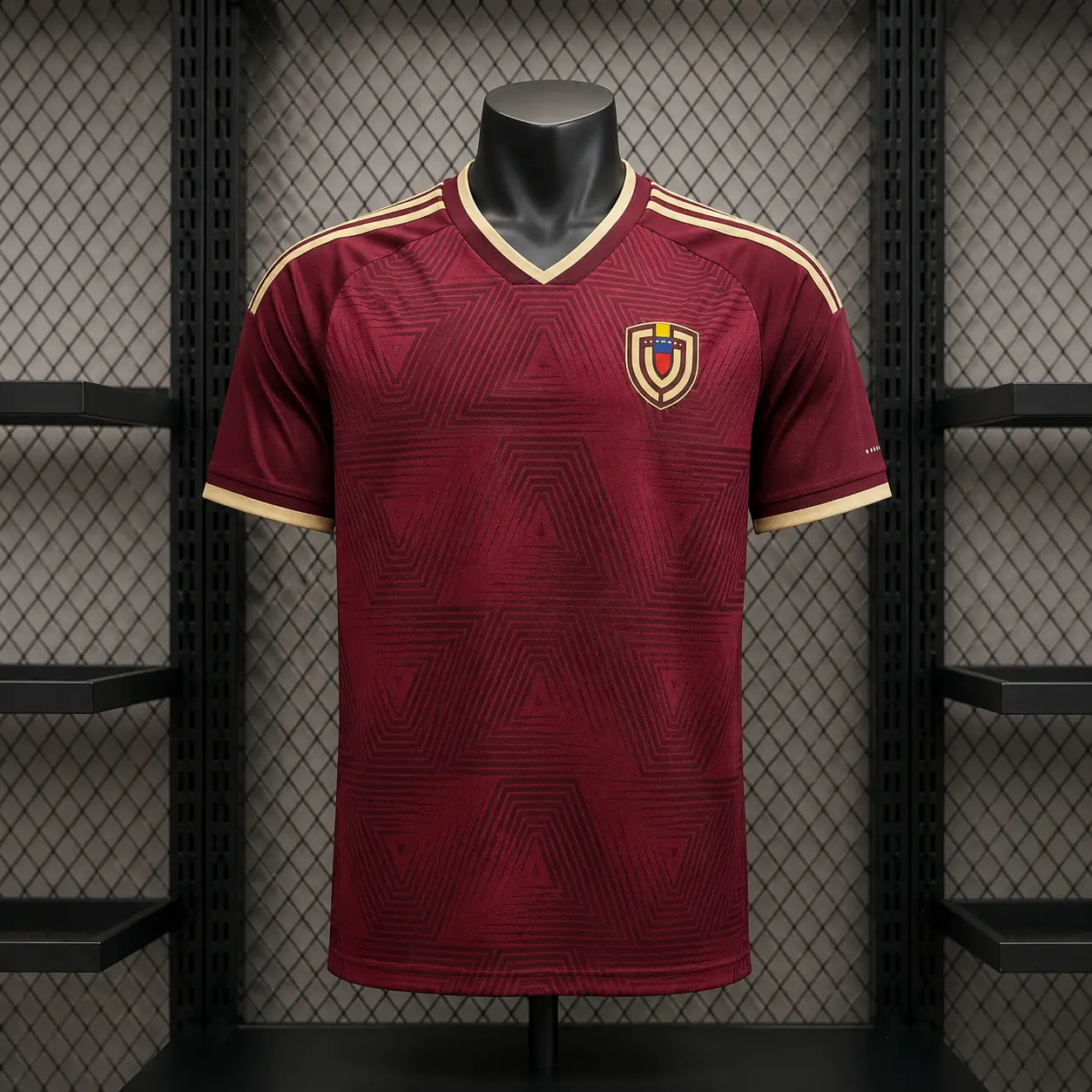 [Hot Today] - Venezuela 2026 Home Soccer Jersey - Full Print Logo