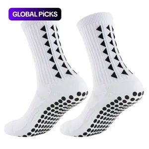Non-Slip Football Socks, 1 Pair Breathable Professional Football Socks for Men & Women, Sports Soccer Grip Socks for Football Training and Competition #GLOBAL PICKS