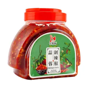 Szechuan Flavor Garlic Chili Sauce 750g - Authentic Spicy Condiment for Cooking