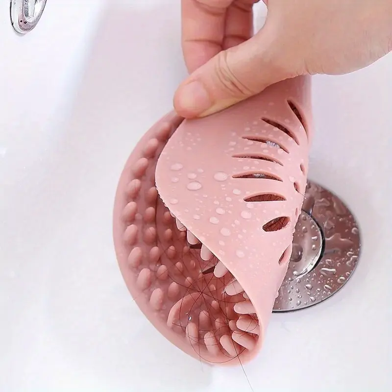 4pcs Drain Hair Catcher Filter, Keep Your Drains Clear & Clog-Free with This, Bathroom Shower Drain Kit Hair Sink Filter, Sink Protection