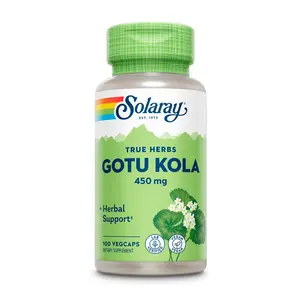 Solaray Gotu Kola Aerial Dietary Supplement, 450mg Wellness Supplement
