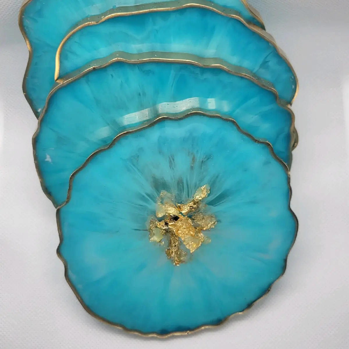 Resin Geode Coasters
