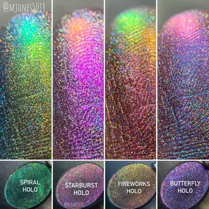 Galaxy Holo Collection- Holographic Multichrome Eyeshadows