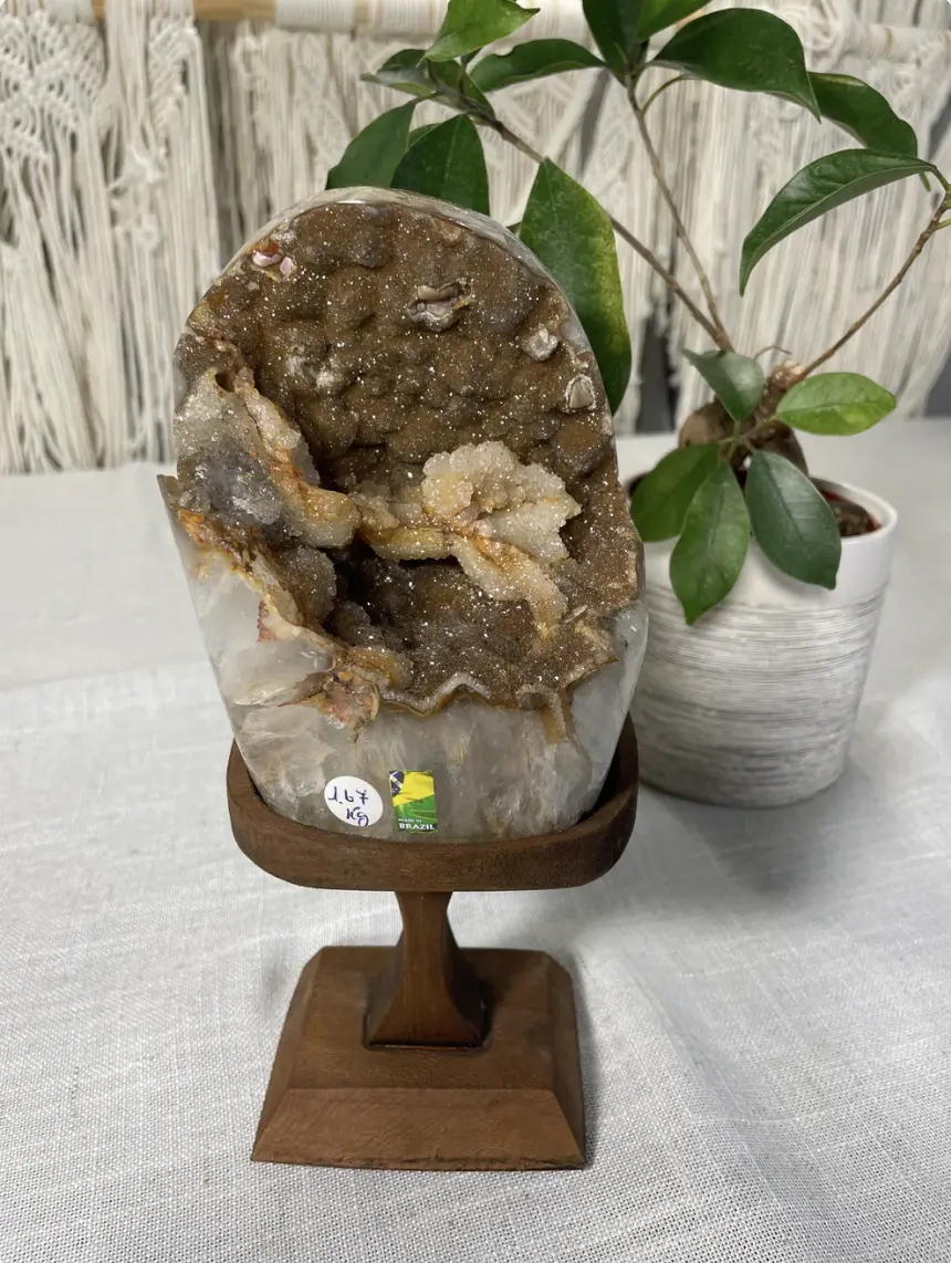 Brazilian Druzy Agate