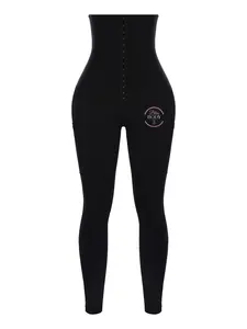 Bliss Body | Black High Waist Shaper Comfortable Leggings Full Length