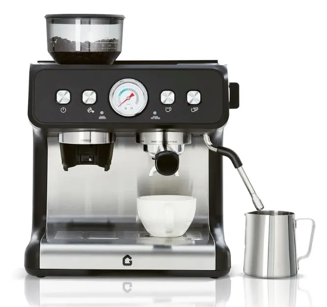 GARVEE 20-Bar Stainless Steel All-in-One Espresso Machine (Open Box)